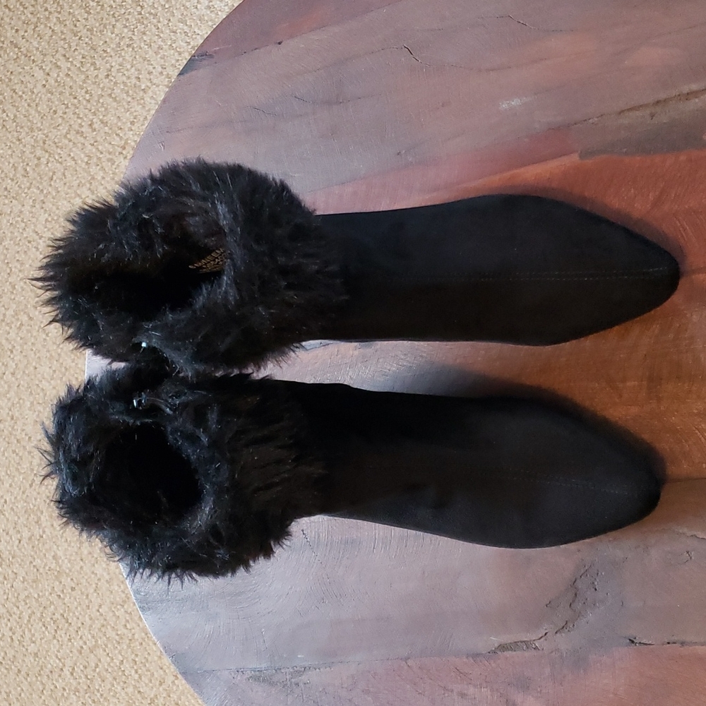 Impo Black fur boots